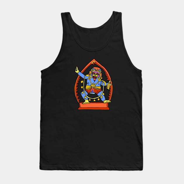 God Tank Top by linesdesigns